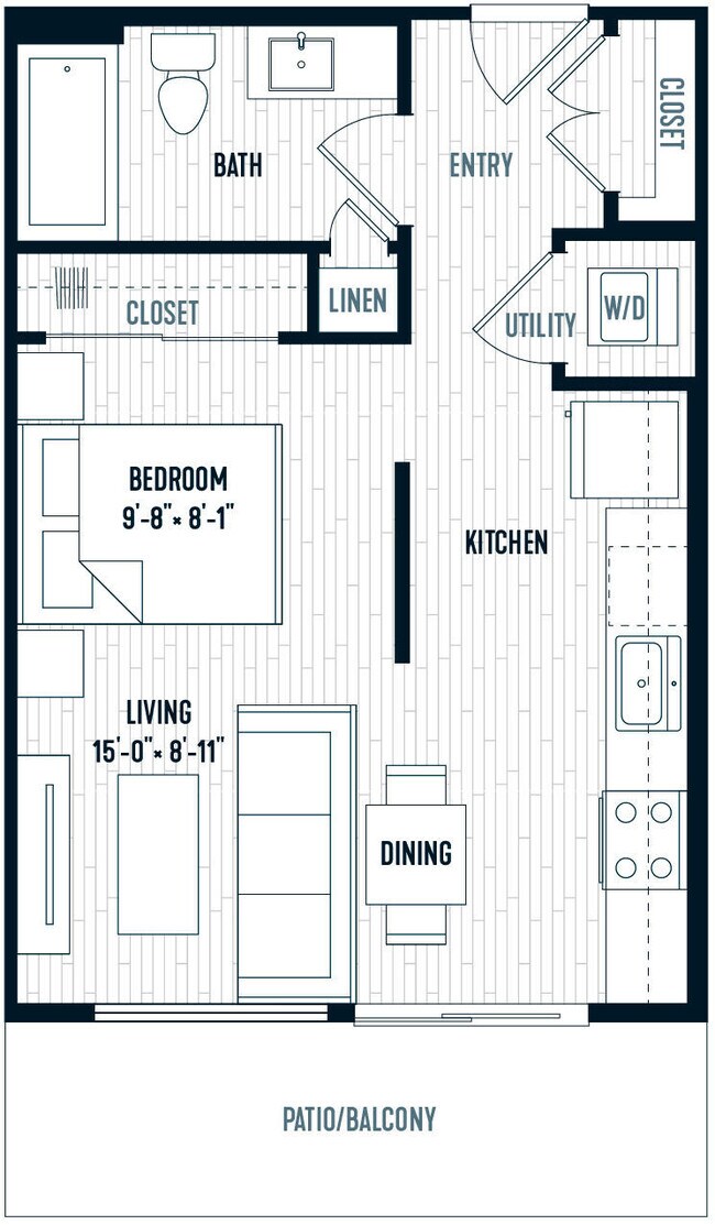 Unit 320 284 floor plan